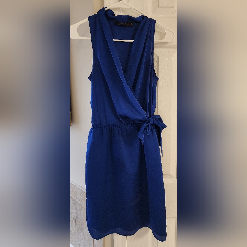 The Limited Cobalt Blue Sleeveless Mini Dress